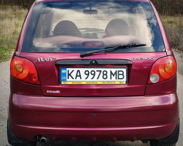 Красный Дэу Матиз, объемом двигателя 0.8 л и пробегом 116 тыс. км за 2750 $, фото 1 на Automoto.ua