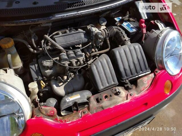 Красный Дэу Матиз, объемом двигателя 0.8 л и пробегом 54 тыс. км за 2800 $, фото 4 на Automoto.ua