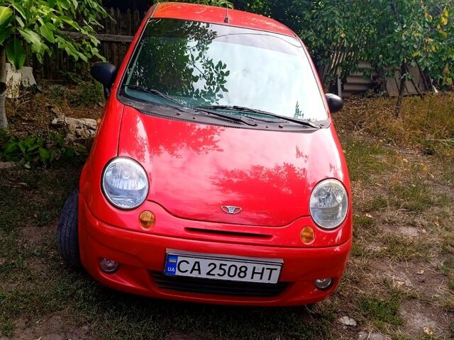 Красный Дэу Матиз, объемом двигателя 0.8 л и пробегом 82 тыс. км за 2200 $, фото 9 на Automoto.ua