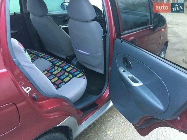 Красный Дэу Матиз, объемом двигателя 1 л и пробегом 127 тыс. км за 3200 $, фото 8 на Automoto.ua