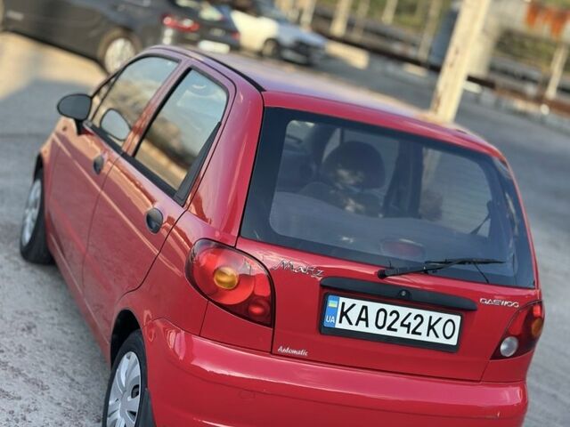 Красный Дэу Матиз, объемом двигателя 0.8 л и пробегом 109 тыс. км за 3450 $, фото 5 на Automoto.ua