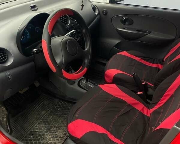 Красный Дэу Матиз, объемом двигателя 0.8 л и пробегом 141 тыс. км за 2950 $, фото 7 на Automoto.ua