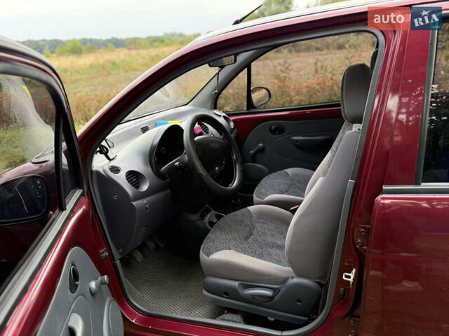 Червоний Деу Матіз, об'ємом двигуна 0.8 л та пробігом 41 тис. км за 2900 $, фото 4 на Automoto.ua