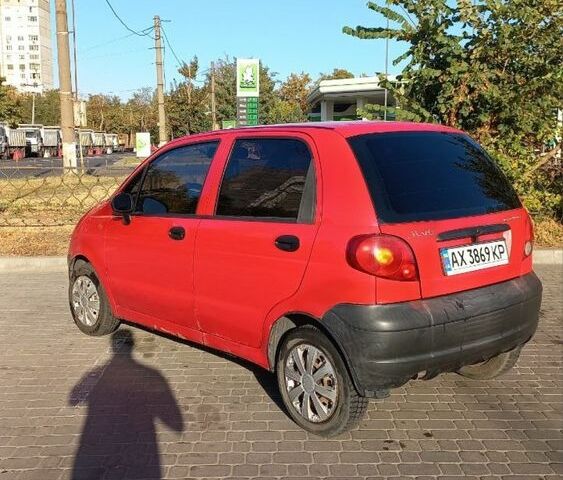 Червоний Деу Матіз, об'ємом двигуна 0.8 л та пробігом 130 тис. км за 2100 $, фото 2 на Automoto.ua