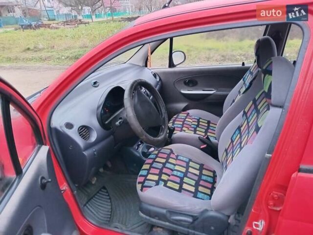 Червоний Деу Матіз, об'ємом двигуна 1 л та пробігом 110 тис. км за 2700 $, фото 3 на Automoto.ua