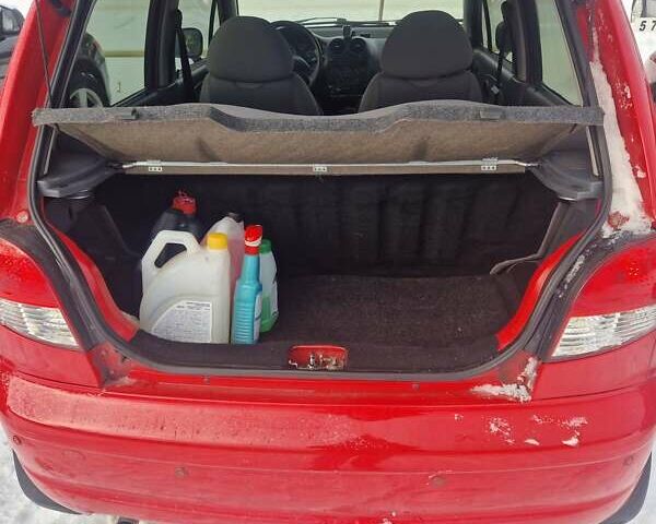 Красный Дэу Матиз, объемом двигателя 0.8 л и пробегом 152 тыс. км за 3500 $, фото 5 на Automoto.ua