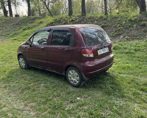 Червоний Деу Матіз, об'ємом двигуна 0.8 л та пробігом 117 тис. км за 1900 $, фото 3 на Automoto.ua