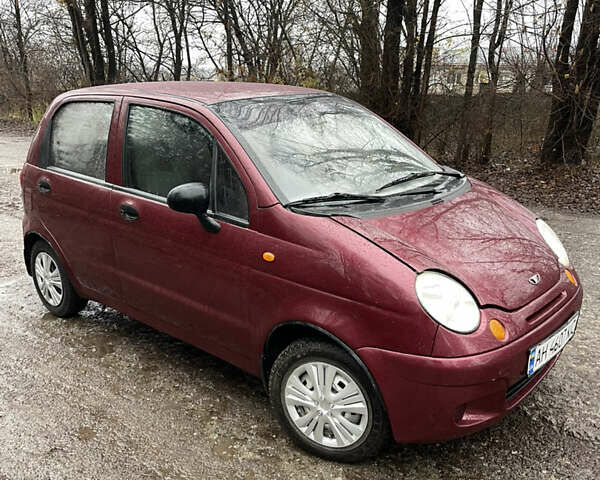 Червоний Деу Матіз, об'ємом двигуна 0.8 л та пробігом 177 тис. км за 1700 $, фото 1 на Automoto.ua