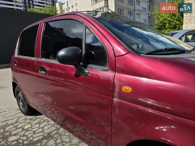 Красный Дэу Матиз, объемом двигателя 0.8 л и пробегом 195 тыс. км за 1800 $, фото 10 на Automoto.ua