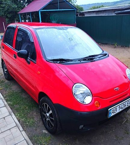 Красный Дэу Матиз, объемом двигателя 0.8 л и пробегом 80 тыс. км за 3500 $, фото 7 на Automoto.ua