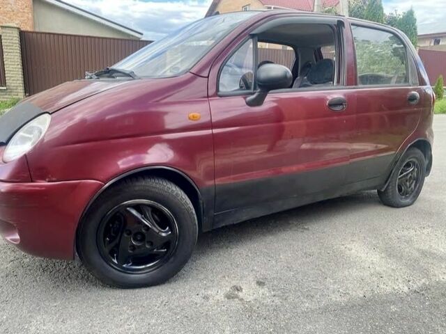 Красный Дэу Матиз, объемом двигателя 0.8 л и пробегом 140 тыс. км за 1100 $, фото 4 на Automoto.ua