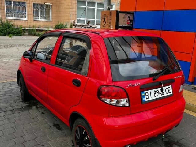 Червоний Деу Матіз, об'ємом двигуна 0.8 л та пробігом 94 тис. км за 2300 $, фото 3 на Automoto.ua