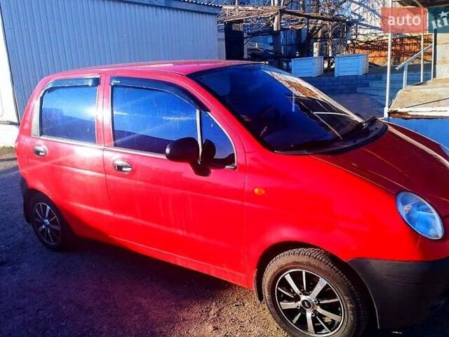 Красный Дэу Матиз, объемом двигателя 0.8 л и пробегом 80 тыс. км за 3500 $, фото 8 на Automoto.ua