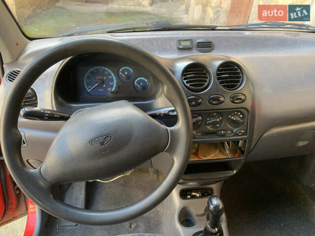 Деу Матіз 2011 у Львові на Automoto.ua Червоний Деу Матіз, об'ємом двигуна 0.8 л та пробігом 192 тис. км за 1000 $, фото 6 на Automoto.ua