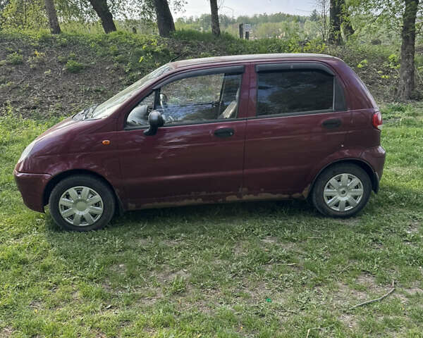 Червоний Деу Матіз, об'ємом двигуна 0.8 л та пробігом 117 тис. км за 1900 $, фото 2 на Automoto.ua