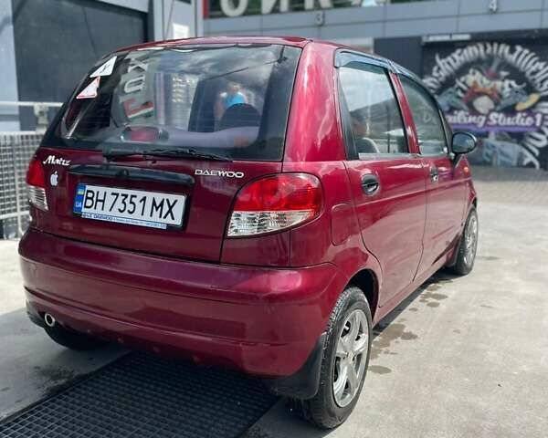 Червоний Деу Матіз, об'ємом двигуна 0.8 л та пробігом 86 тис. км за 2400 $, фото 1 на Automoto.ua