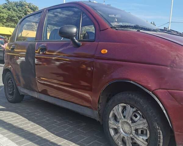 Красный Дэу Матиз, объемом двигателя 0.8 л и пробегом 200 тыс. км за 1250 $, фото 6 на Automoto.ua