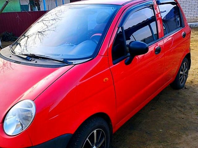 Красный Дэу Матиз, объемом двигателя 0.8 л и пробегом 80 тыс. км за 3500 $, фото 2 на Automoto.ua