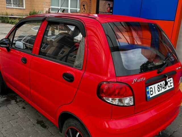 Червоний Деу Матіз, об'ємом двигуна 0.8 л та пробігом 94 тис. км за 2300 $, фото 1 на Automoto.ua