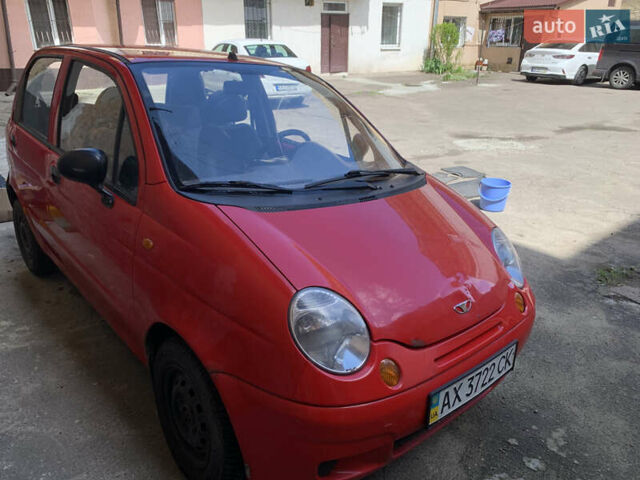 Деу Матіз 2011 у Львові на Automoto.ua Червоний Деу Матіз, об'ємом двигуна 0.8 л та пробігом 192 тис. км за 1000 $, фото 1 на Automoto.ua