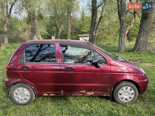 Червоний Деу Матіз, об'ємом двигуна 0.8 л та пробігом 117 тис. км за 1900 $, фото 6 на Automoto.ua