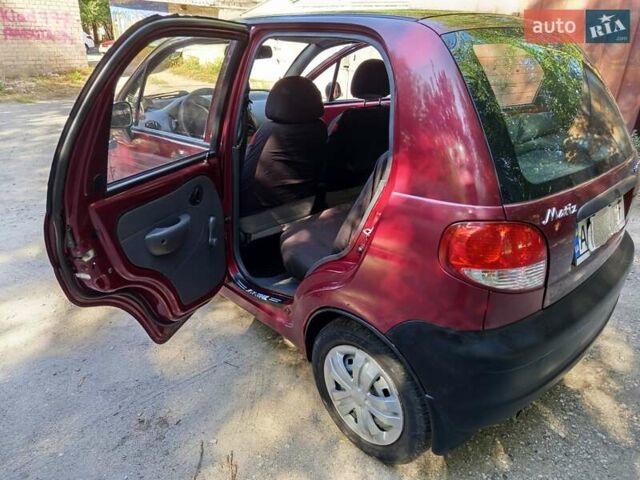 Червоний Деу Матіз, об'ємом двигуна 0.8 л та пробігом 80 тис. км за 2800 $, фото 2 на Automoto.ua