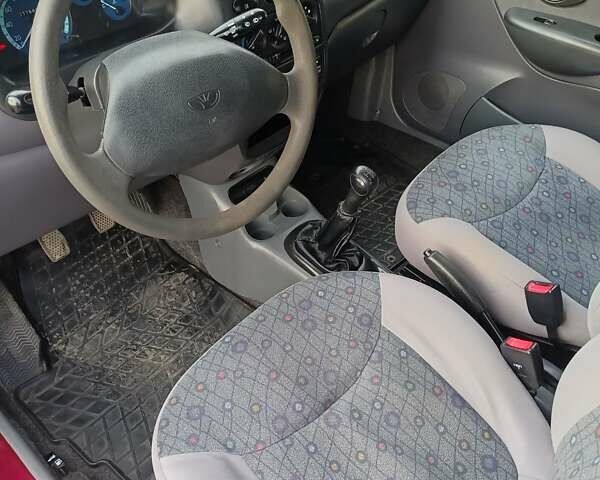 Красный Дэу Матиз, объемом двигателя 0.8 л и пробегом 77 тыс. км за 2700 $, фото 9 на Automoto.ua
