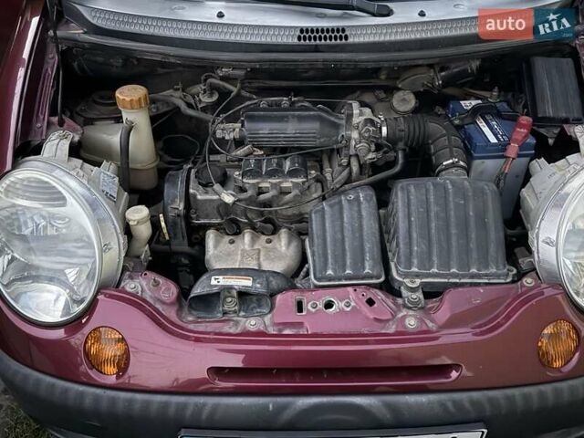 Красный Дэу Матиз, объемом двигателя 0.8 л и пробегом 44 тыс. км за 1850 $, фото 14 на Automoto.ua