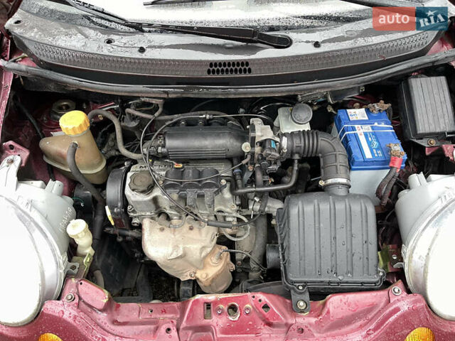 Червоний Деу Матіз, об'ємом двигуна 0.8 л та пробігом 177 тис. км за 1700 $, фото 7 на Automoto.ua