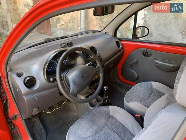 Червоний Деу Матіз, об'ємом двигуна 0.8 л та пробігом 192 тис. км за 1250 $, фото 6 на Automoto.ua