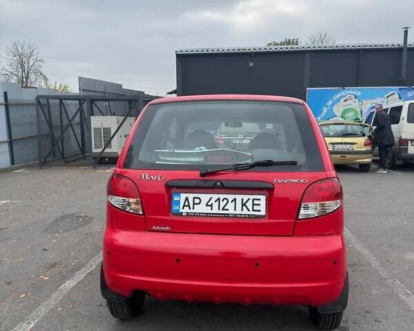 Красный Дэу Матиз, объемом двигателя 0.8 л и пробегом 102 тыс. км за 3300 $, фото 3 на Automoto.ua