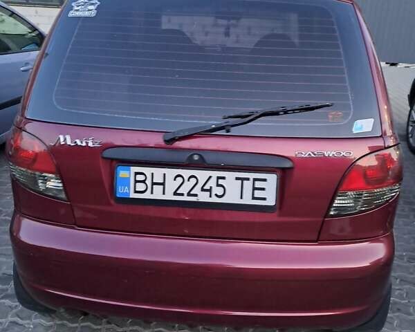 Червоний Деу Матіз, об'ємом двигуна 0.8 л та пробігом 250 тис. км за 2100 $, фото 3 на Automoto.ua