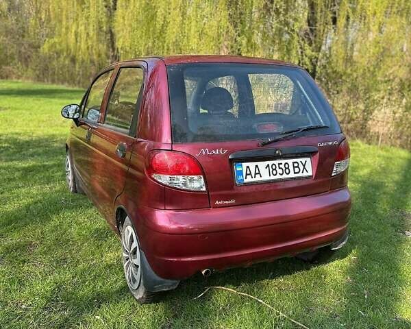 Червоний Деу Матіз, об'ємом двигуна 0.8 л та пробігом 72 тис. км за 3600 $, фото 8 на Automoto.ua