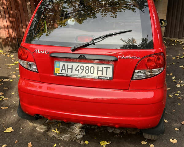 Червоний Деу Матіз, об'ємом двигуна 0.8 л та пробігом 49 тис. км за 3600 $, фото 3 на Automoto.ua