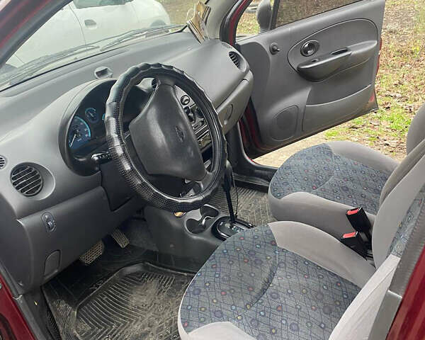 Красный Дэу Матиз, объемом двигателя 0.8 л и пробегом 111 тыс. км за 2450 $, фото 14 на Automoto.ua