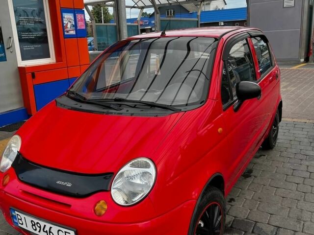 Червоний Деу Матіз, об'ємом двигуна 0.8 л та пробігом 94 тис. км за 2300 $, фото 2 на Automoto.ua