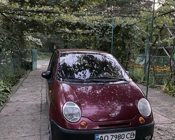 Червоний Деу Матіз, об'ємом двигуна 0.8 л та пробігом 144 тис. км за 2100 $, фото 2 на Automoto.ua
