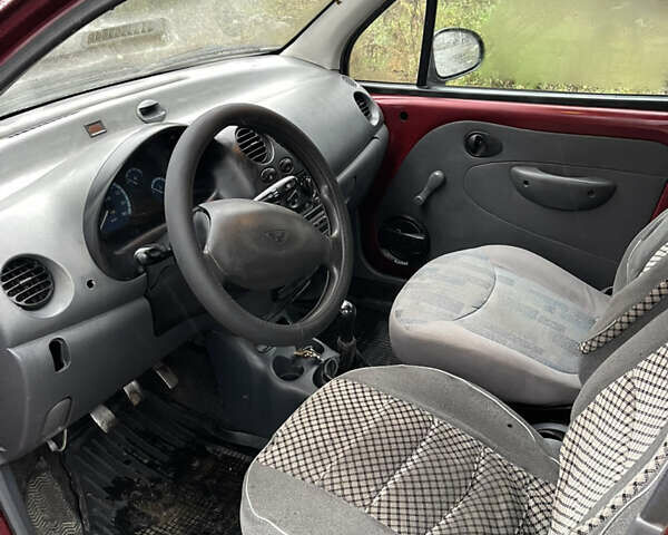 Червоний Деу Матіз, об'ємом двигуна 0.8 л та пробігом 177 тис. км за 1700 $, фото 4 на Automoto.ua