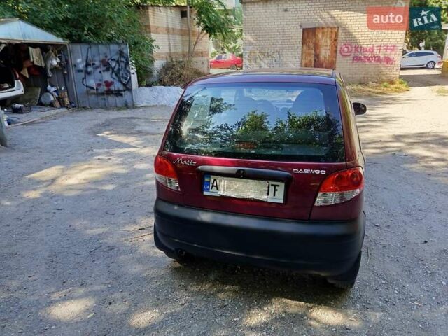 Червоний Деу Матіз, об'ємом двигуна 0.8 л та пробігом 80 тис. км за 2800 $, фото 5 на Automoto.ua