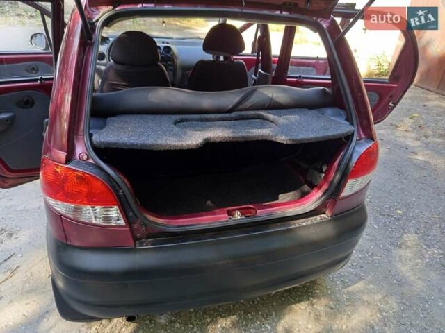 Красный Дэу Матиз, объемом двигателя 0.8 л и пробегом 79 тыс. км за 2800 $, фото 1 на Automoto.ua