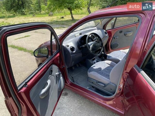 Червоний Деу Матіз, об'ємом двигуна 0.8 л та пробігом 69 тис. км за 3000 $, фото 13 на Automoto.ua