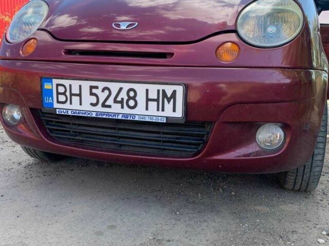 Красный Дэу Матиз, объемом двигателя 0.8 л и пробегом 158 тыс. км за 2900 $, фото 1 на Automoto.ua