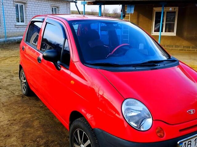Красный Дэу Матиз, объемом двигателя 0.8 л и пробегом 80 тыс. км за 3500 $, фото 3 на Automoto.ua