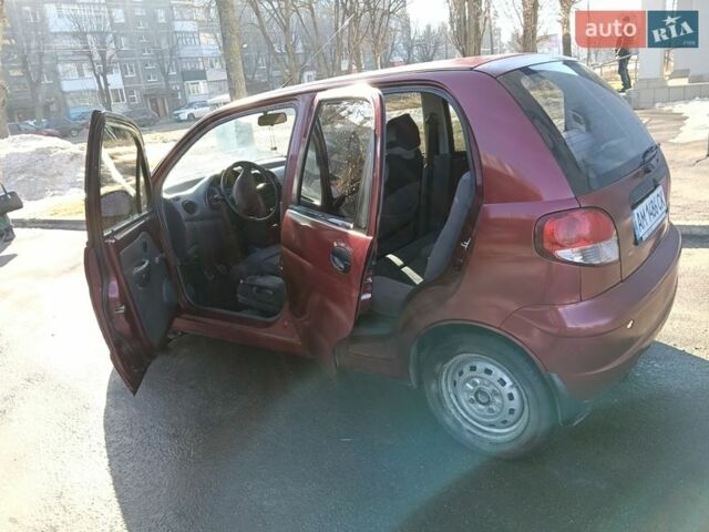 Червоний Деу Матіз, об'ємом двигуна 0.8 л та пробігом 137 тис. км за 2700 $, фото 12 на Automoto.ua