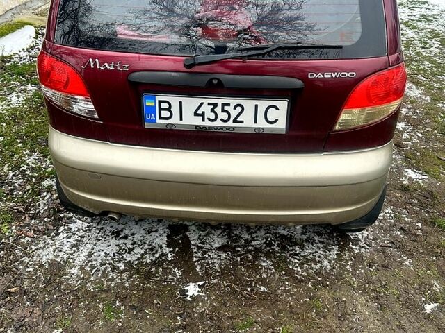 Червоний Деу Матіз, об'ємом двигуна 1 л та пробігом 80 тис. км за 3200 $, фото 3 на Automoto.ua