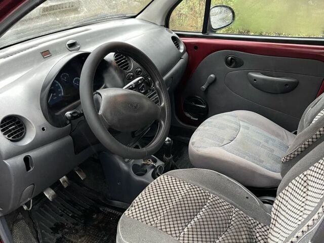 Червоний Деу Матіз, об'ємом двигуна 0.8 л та пробігом 177 тис. км за 1700 $, фото 4 на Automoto.ua