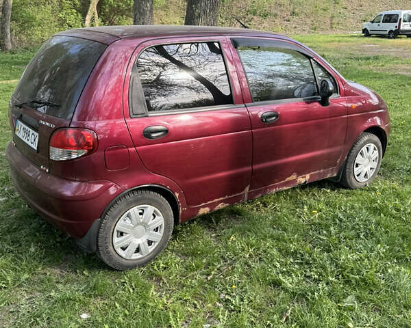 Червоний Деу Матіз, об'ємом двигуна 0.8 л та пробігом 117 тис. км за 1900 $, фото 5 на Automoto.ua