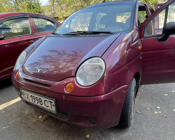 Красный Дэу Матиз, объемом двигателя 0.8 л и пробегом 76 тыс. км за 3000 $, фото 8 на Automoto.ua