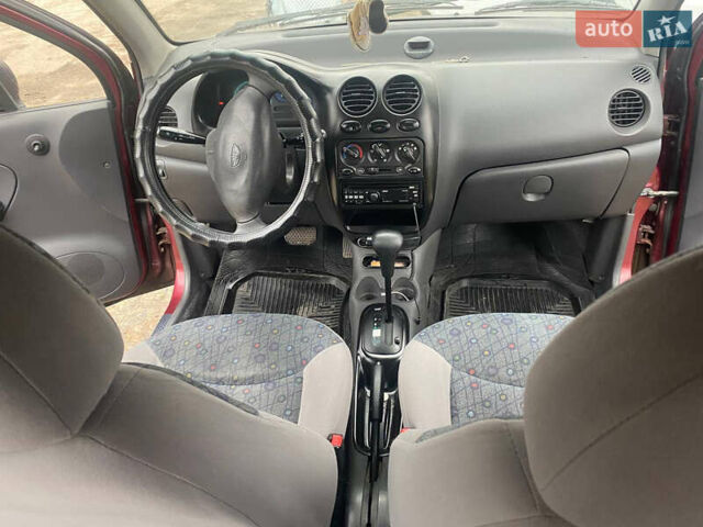 Красный Дэу Матиз, объемом двигателя 0.8 л и пробегом 111 тыс. км за 2450 $, фото 8 на Automoto.ua