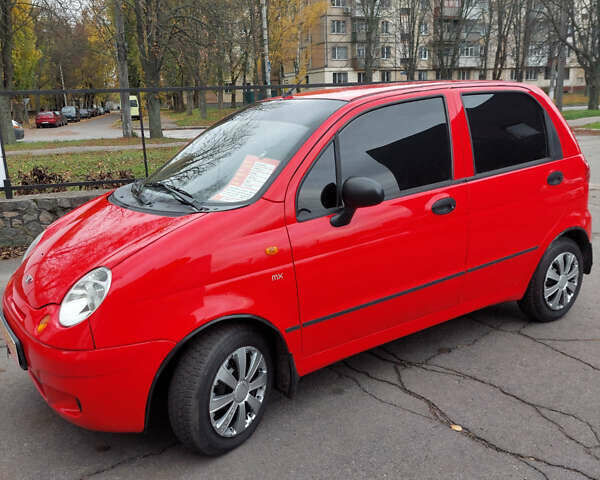 Красный Дэу Матиз, объемом двигателя 0.8 л и пробегом 88 тыс. км за 2700 $, фото 3 на Automoto.ua